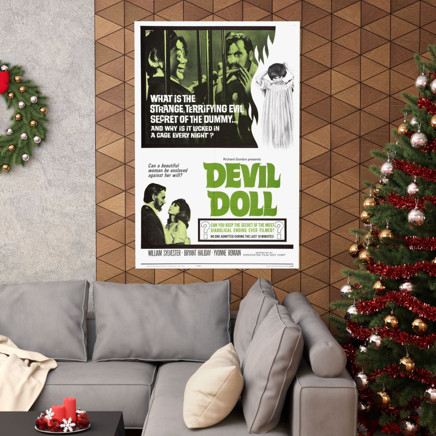 DEVIL DOLL 1964 - Paper Movie Poster-The Sticker Space