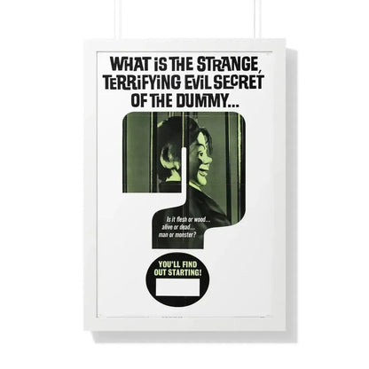 DEVIL DOLL (TEASER) 1964 - Framed Movie Poster - The Sticker Space