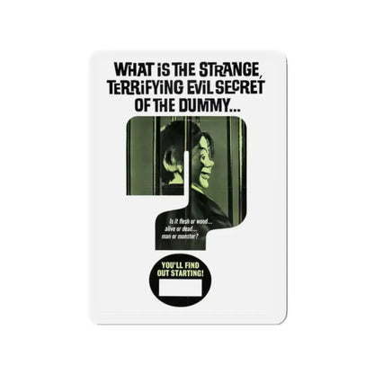 DEVIL DOLL (TEASER) 1964 Movie Poster - Refrigerator Magnet 2 Inch - The Sticker Space
