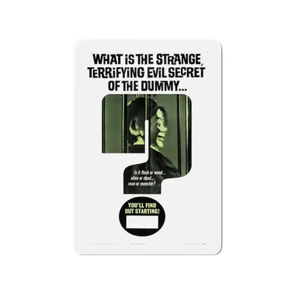 DEVIL DOLL (TEASER) 1964 Movie Poster - Refrigerator Magnet 3 Inch - The Sticker Space