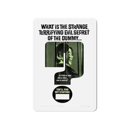 DEVIL DOLL (TEASER) 1964 Movie Poster - Refrigerator Magnet 4 Inch - The Sticker Space