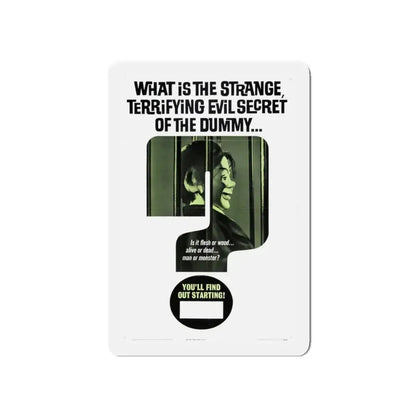 DEVIL DOLL (TEASER) 1964 Movie Poster - Refrigerator Magnet 5 Inch - The Sticker Space