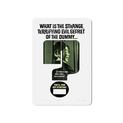 DEVIL DOLL (TEASER) 1964 Movie Poster - Refrigerator Magnet - The Sticker Space