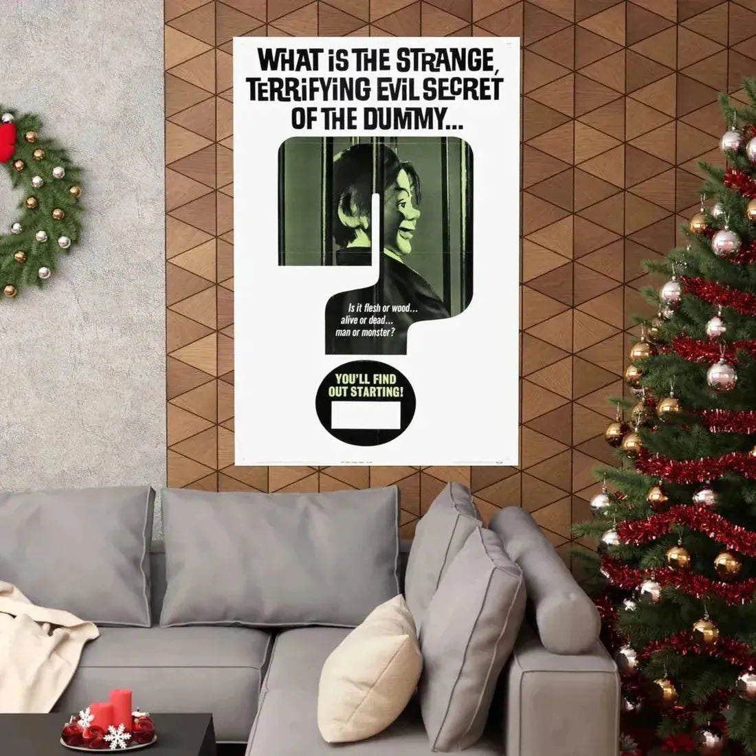 DEVIL DOLL (TEASER) 1964 - Paper Movie Poster - The Sticker Space