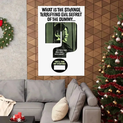 DEVIL DOLL (TEASER) 1964 - Paper Movie Poster - The Sticker Space