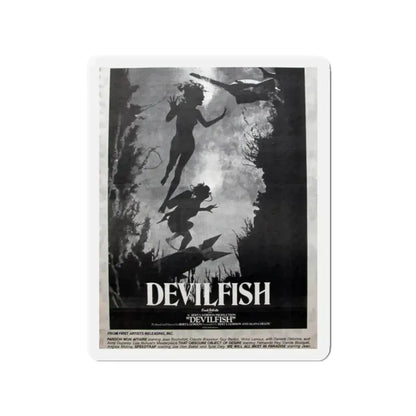 DEVIL FISH (NEVER PRODUCED) 1984 Movie Poster - Refrigerator Magnet - The Sticker Space