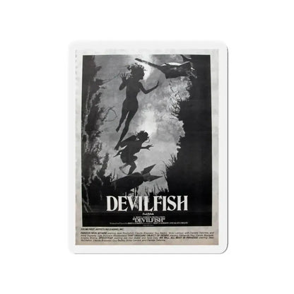 DEVIL FISH (NEVER PRODUCED) 1984 Movie Poster - Refrigerator Magnet - The Sticker Space