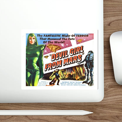 Devil Girl from Mars 1955 v2 Movie Poster STICKER Vinyl Die-Cut Decal-The Sticker Space