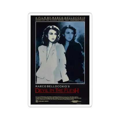 Devil in the Flesh 1987 Movie Poster - STICKER Vinyl Kiss-Cut Decal 2 Inch White - The Sticker Space