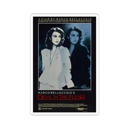 Devil in the Flesh 1987 Movie Poster - STICKER Vinyl Kiss-Cut Decal 6 Inch White - The Sticker Space