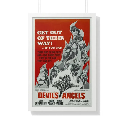 DEVIL'S ANGELS 1967 - Framed Movie Poster - The Sticker Space
