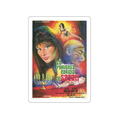 DEVIL'S KISS 1976 Movie Poster STICKER Vinyl Die-Cut Decal 6 Inch - The Sticker Space