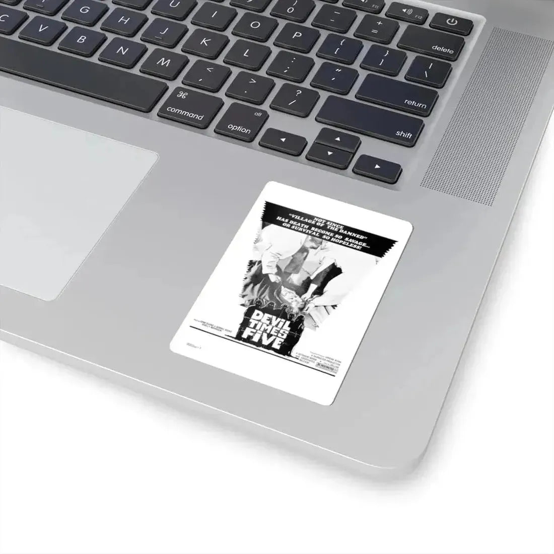 DEVIL TIMES FIVE 1974 Movie Poster - STICKER Vinyl Kiss-Cut Decal - The Sticker Space