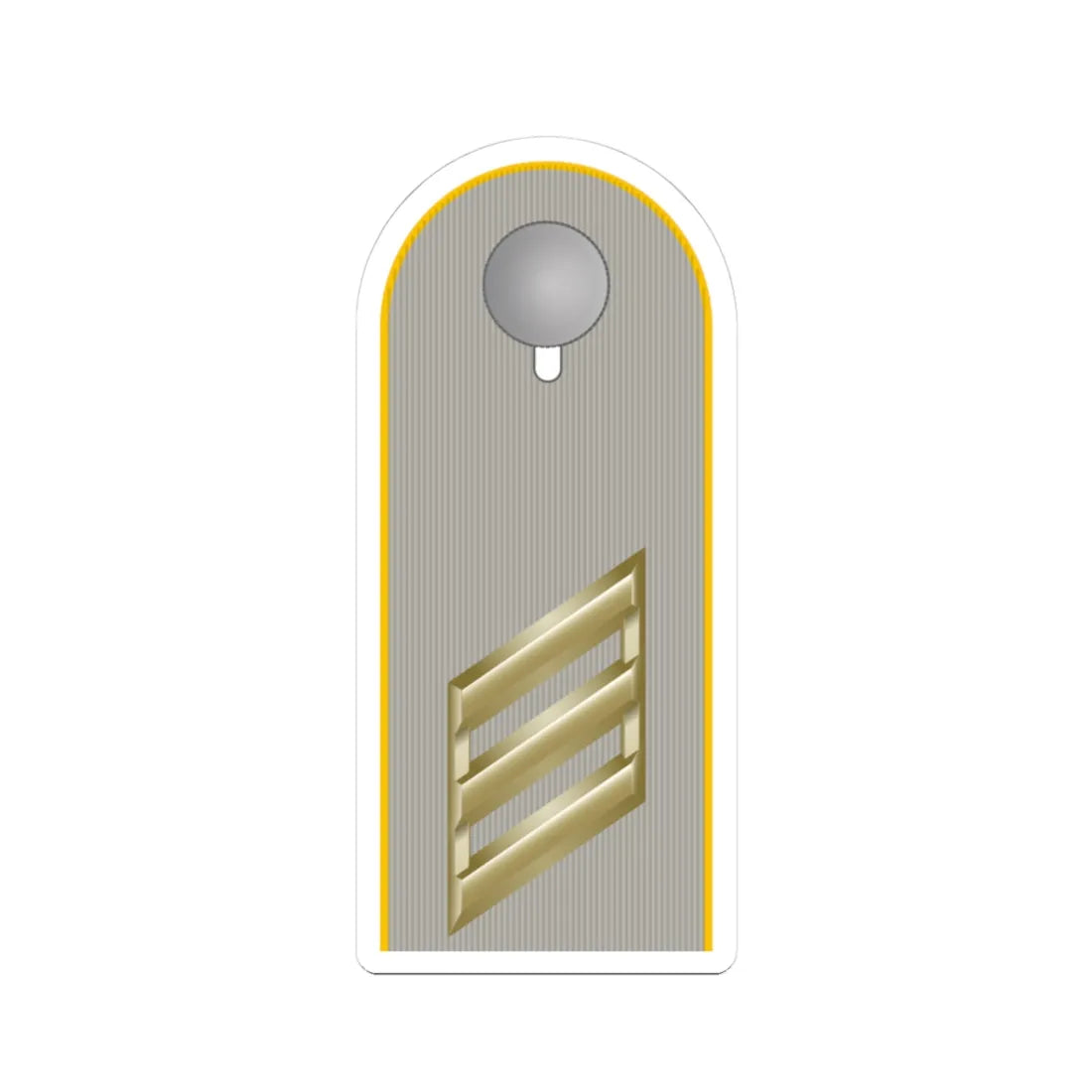 DH031 Hauptgefreiter (Germany) (Military Rank) STICKER Vinyl Kiss-Cut Decal 3 Inch White - The Sticker Space