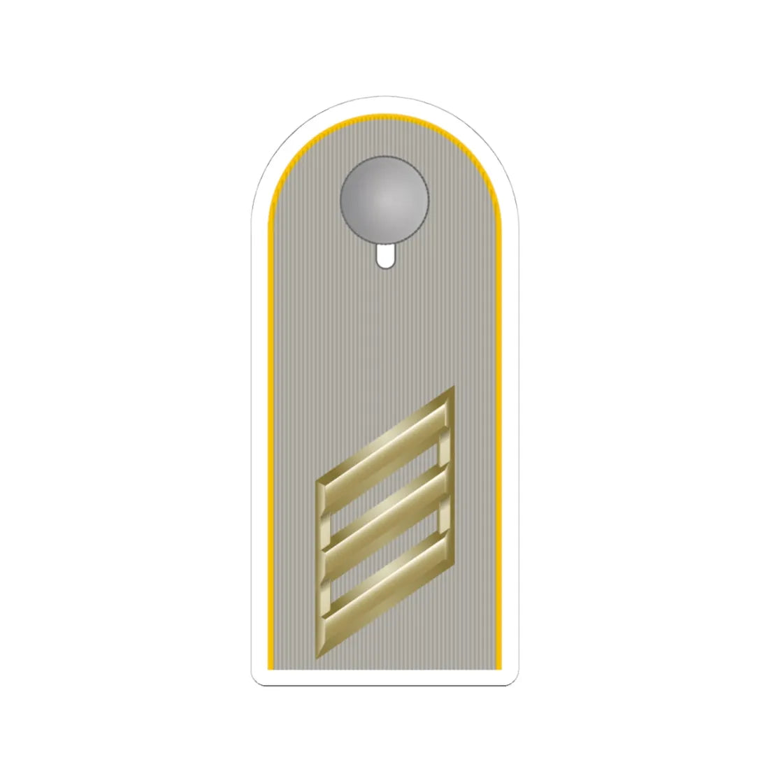 DH031 Hauptgefreiter (Germany) (Military Rank) STICKER Vinyl Kiss-Cut Decal 4 Inch White - The Sticker Space