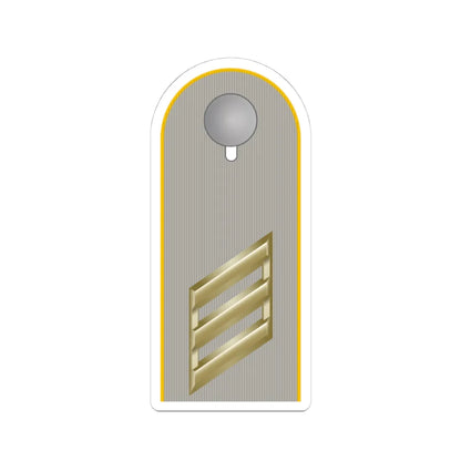 DH031 Hauptgefreiter (Germany) (Military Rank) STICKER Vinyl Kiss-Cut Decal 4 Inch White - The Sticker Space