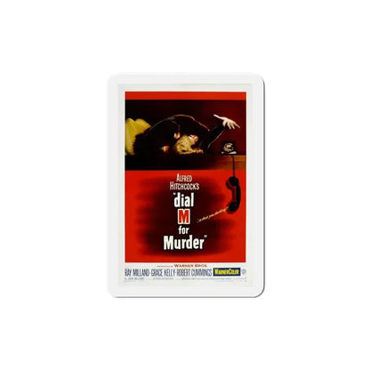 Dial M for Murder 1954 Movie Poster Refrigerator Magnet - The Sticker Space