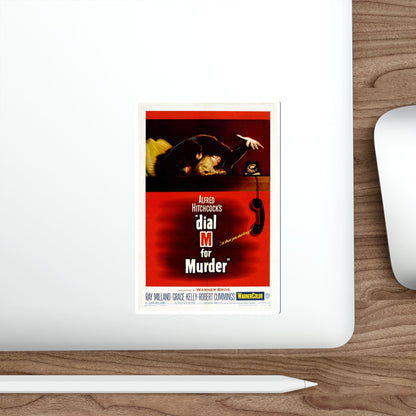 DIAL M FOR MURDER 1954 Movie Poster STICKER Vinyl Die-Cut Decal-The Sticker Space