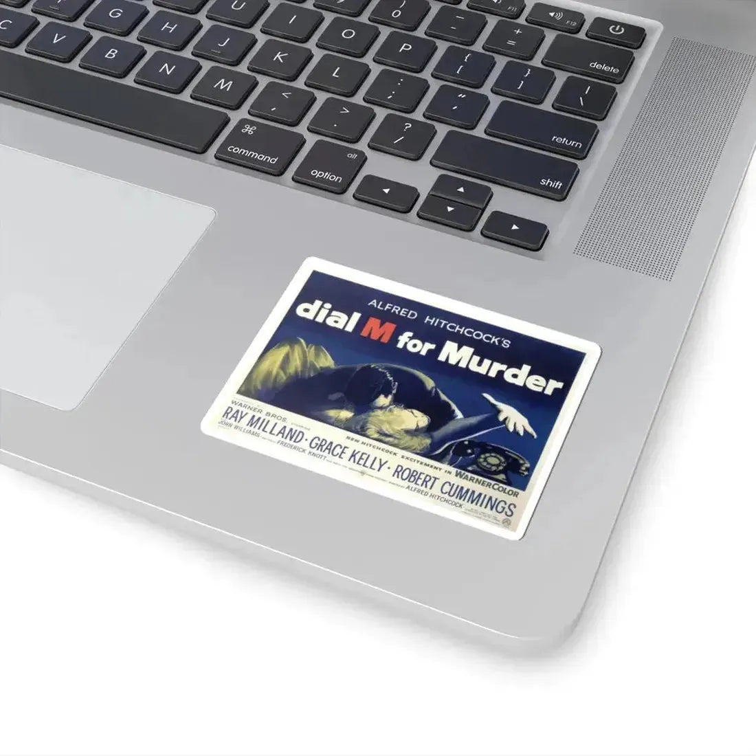 Dial M for Murder 1954 v2 Movie Poster - STICKER Vinyl Kiss-Cut Decal - The Sticker Space