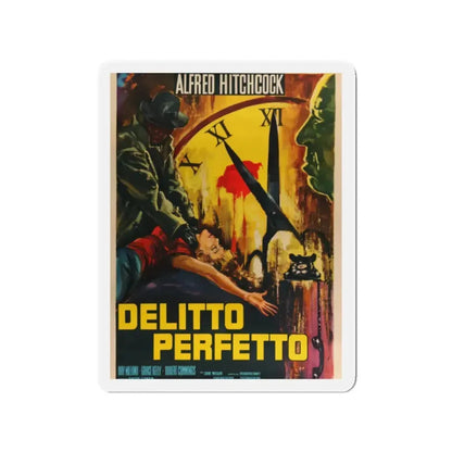 DIAL M FOR MURDER (ITALIAN) 1954 Movie Poster - Refrigerator Magnet 2 Inch - The Sticker Space