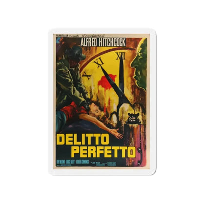DIAL M FOR MURDER (ITALIAN) 1954 Movie Poster - Refrigerator Magnet 4 Inch - The Sticker Space