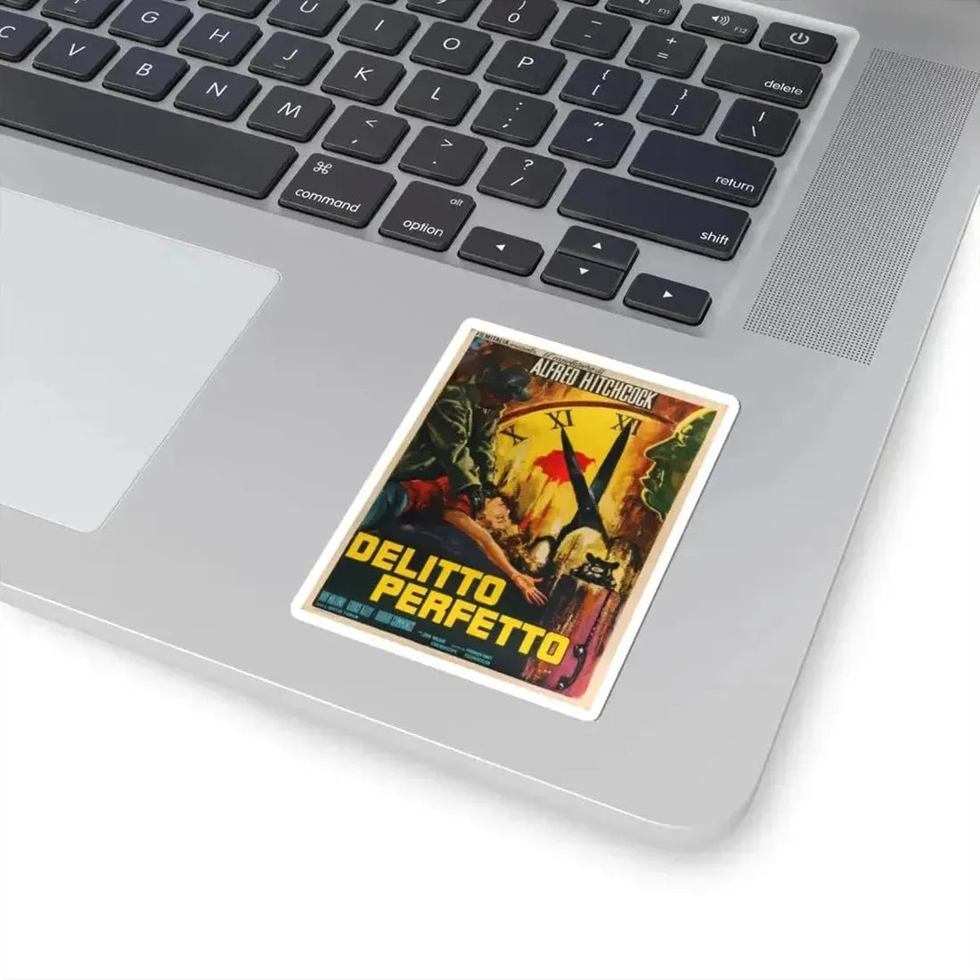 DIAL M FOR MURDER (ITALIAN) 1954 Movie Poster - STICKER Vinyl Kiss-Cut Decal - The Sticker Space