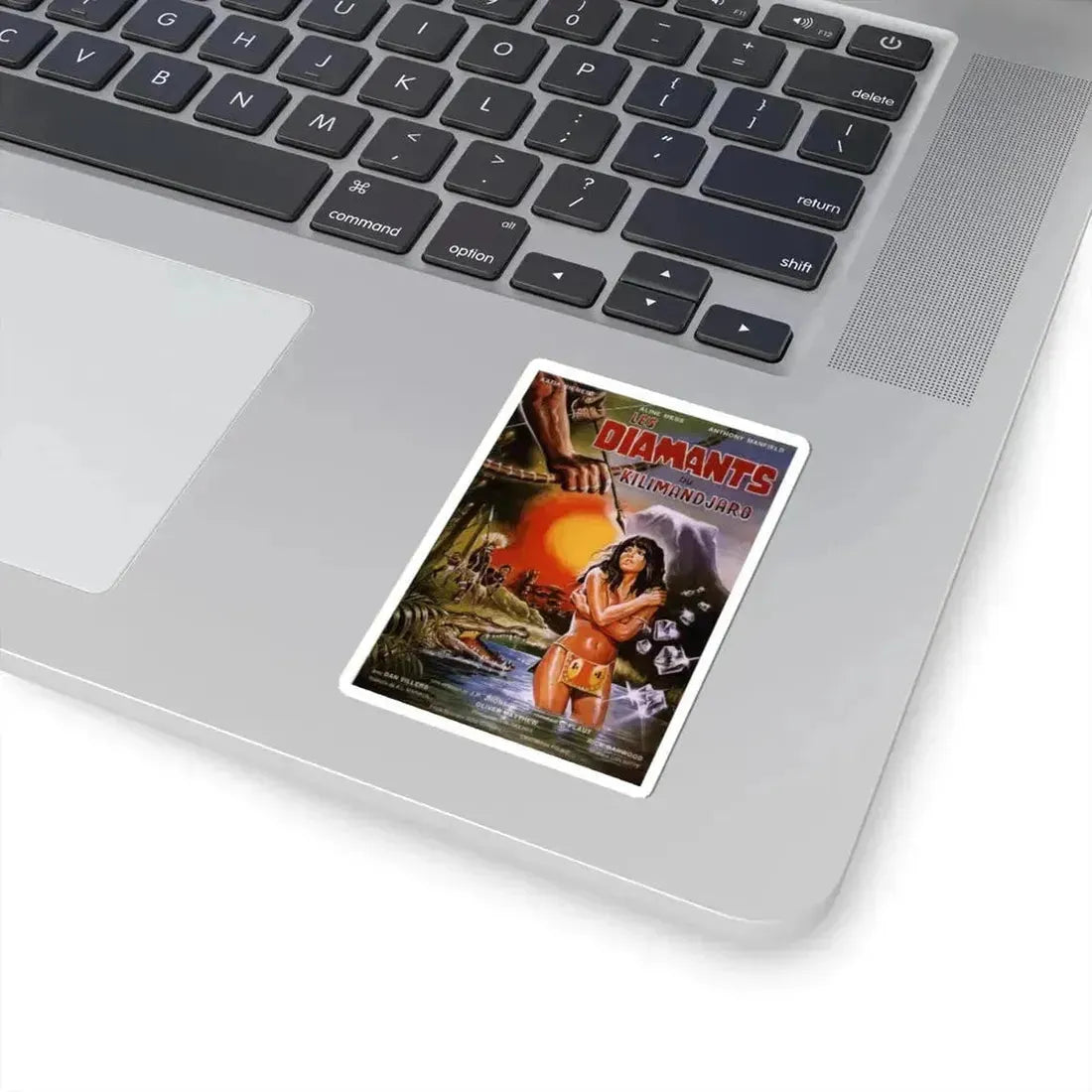 DIAMONDS OF KILIMANDJARO 1983 Movie Poster - STICKER Vinyl Kiss-Cut Decal - The Sticker Space