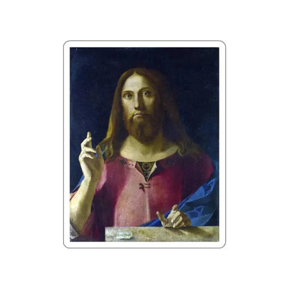 DIANA, Benedetto - Salvator Mundi (Artwork) STICKER Vinyl Die-Cut Decal White Die-Cut 5 Inch - The Sticker Space