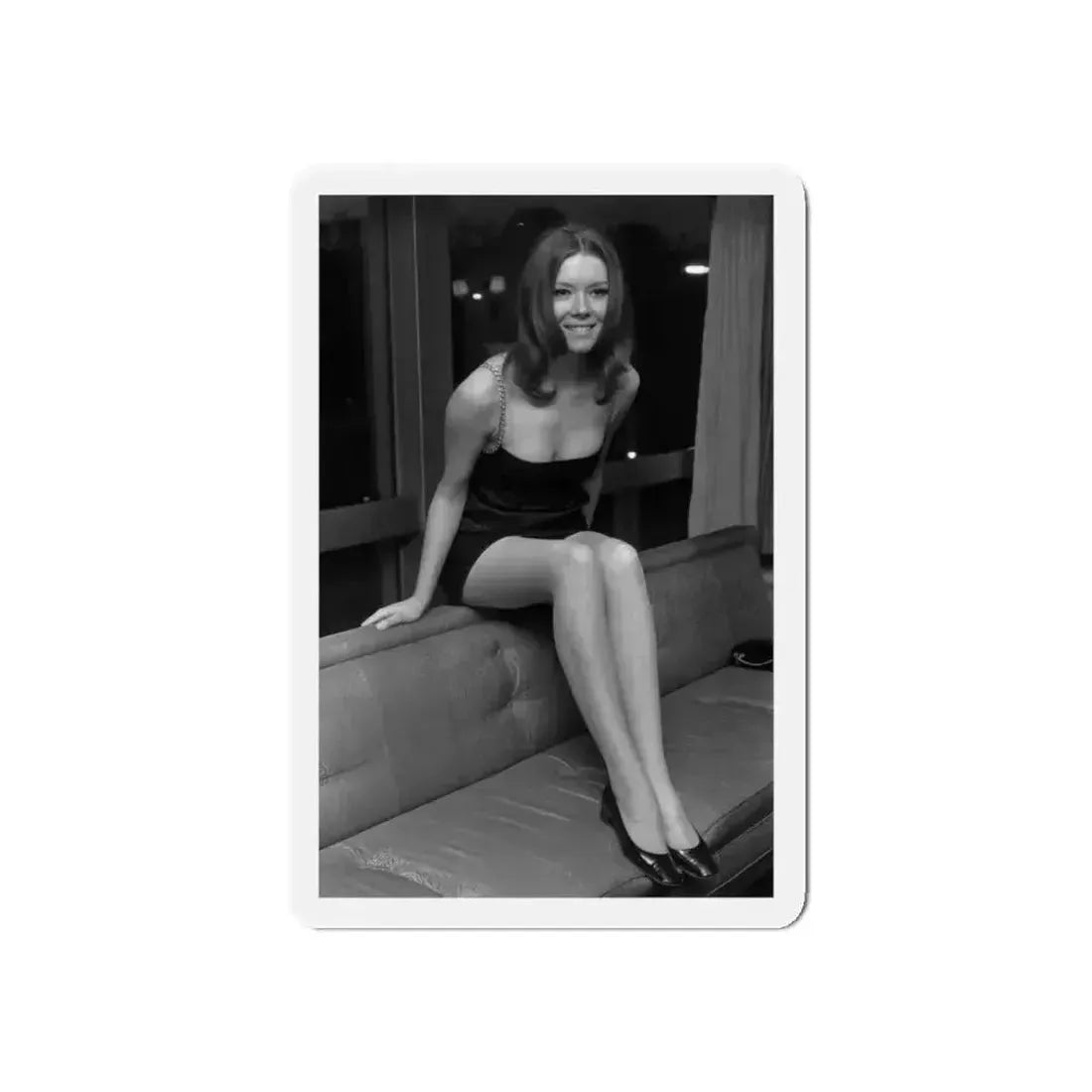 Diana Rigg #03 (Vintage Female Icon) Refrigerator Magnet - The Sticker Space