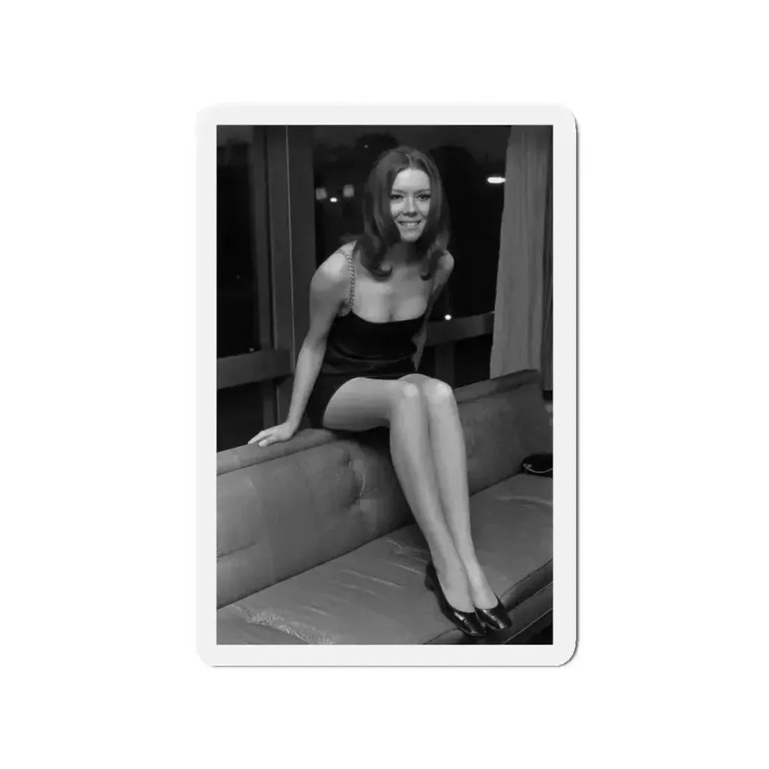 Diana Rigg #03 (Vintage Female Icon) Refrigerator Magnet - The Sticker Space