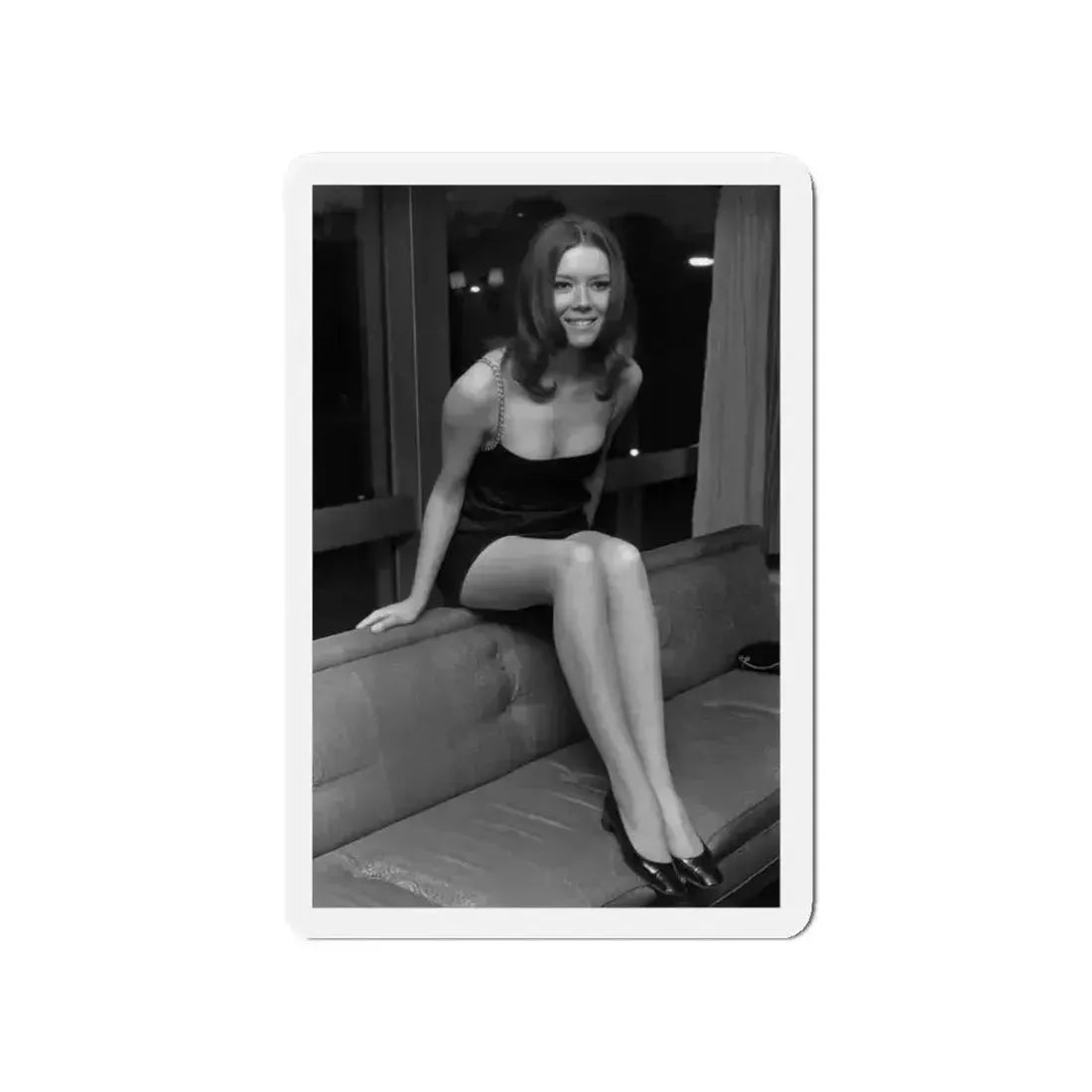 Diana Rigg #03 (Vintage Female Icon) Refrigerator Magnet - The Sticker Space