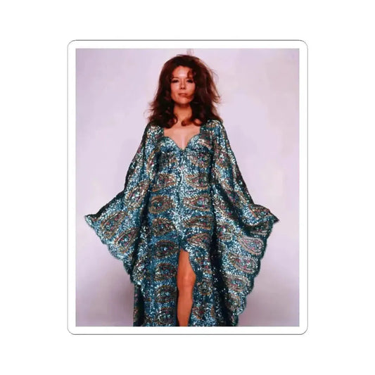 Diana Rigg #30 (Vintage Female Icon) STICKER Vinyl Kiss-Cut Decal 2 Inch White - The Sticker Space