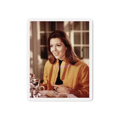 Diana Rigg #35 (Vintage Female Icon) Refrigerator Magnet 6 Inch Die-Cut - The Sticker Space