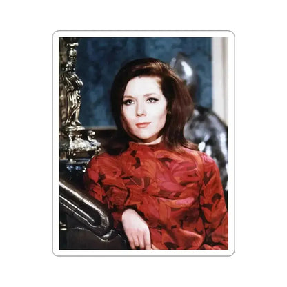 Diana Rigg #36 (Vintage Female Icon) STICKER Vinyl Kiss-Cut Decal 4 Inch White - The Sticker Space