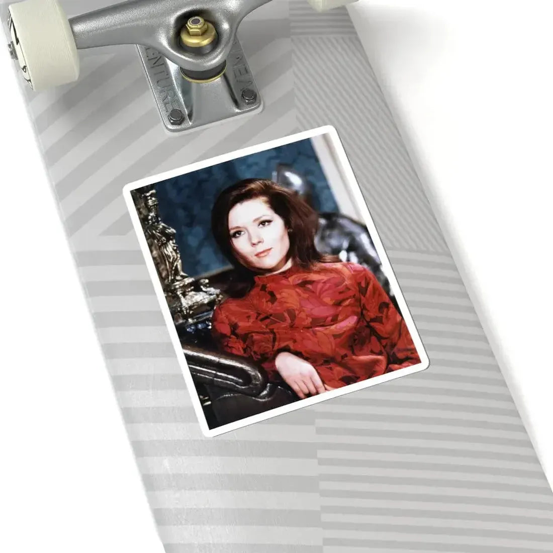 Diana Rigg #36 (Vintage Female Icon) STICKER Vinyl Kiss-Cut Decal - The Sticker Space