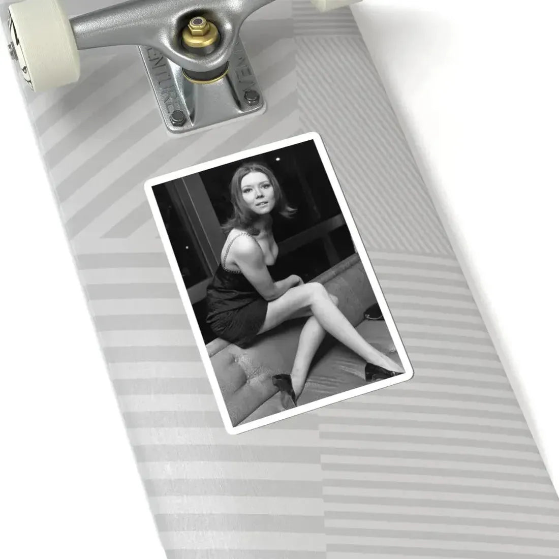 Diana Rigg #55 (Vintage Female Icon) STICKER Vinyl Kiss-Cut Decal - The Sticker Space