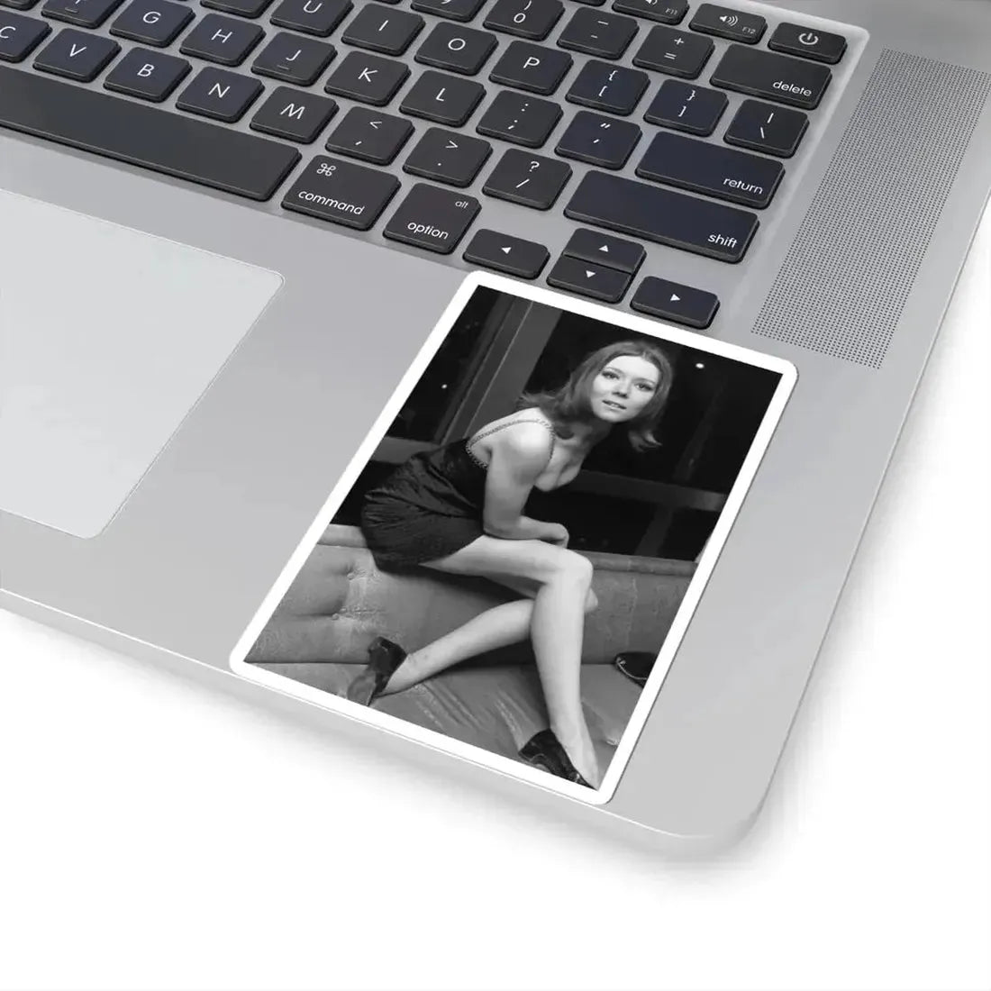 Diana Rigg #55 (Vintage Female Icon) STICKER Vinyl Kiss-Cut Decal - The Sticker Space