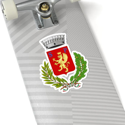 Diano San Pietro-Stemma (Italy) (Coat of Arms) STICKER Vinyl Kiss-Cut Decal - The Sticker Space
