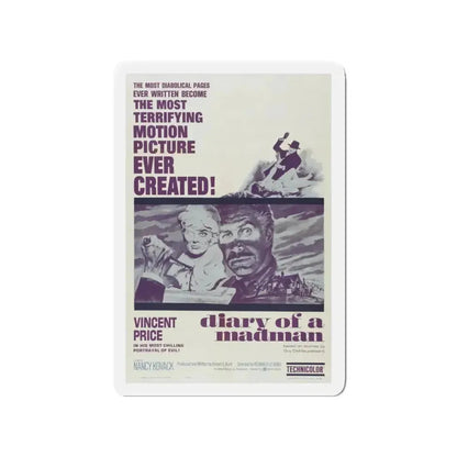 DIARY OF A MADMAN 1963 Movie Poster - Refrigerator Magnet - The Sticker Space