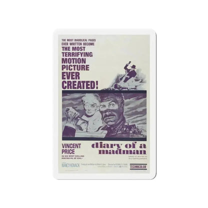 DIARY OF A MADMAN 1963 Movie Poster - Refrigerator Magnet - The Sticker Space