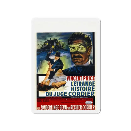 DIARY OF A MADMAN (BELGIAN) 1963 Movie Poster - Refrigerator Magnet - The Sticker Space