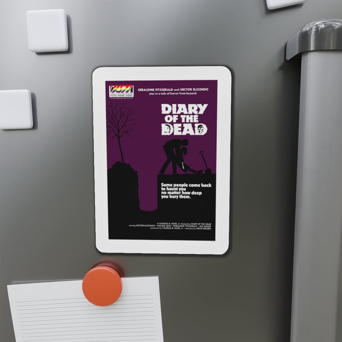 DIARY OF THE DEAD 1976 Movie Poster - Die-Cut Magnet-The Sticker Space