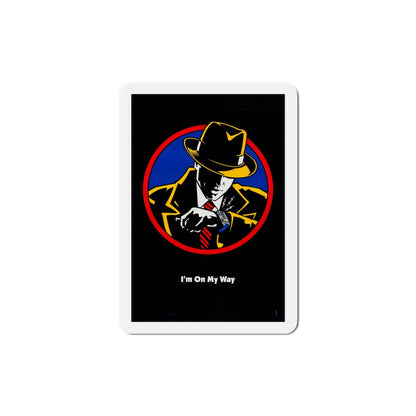 Dick Tracy 1990 Movie Poster Die-Cut Magnet-5" x 5"-The Sticker Space