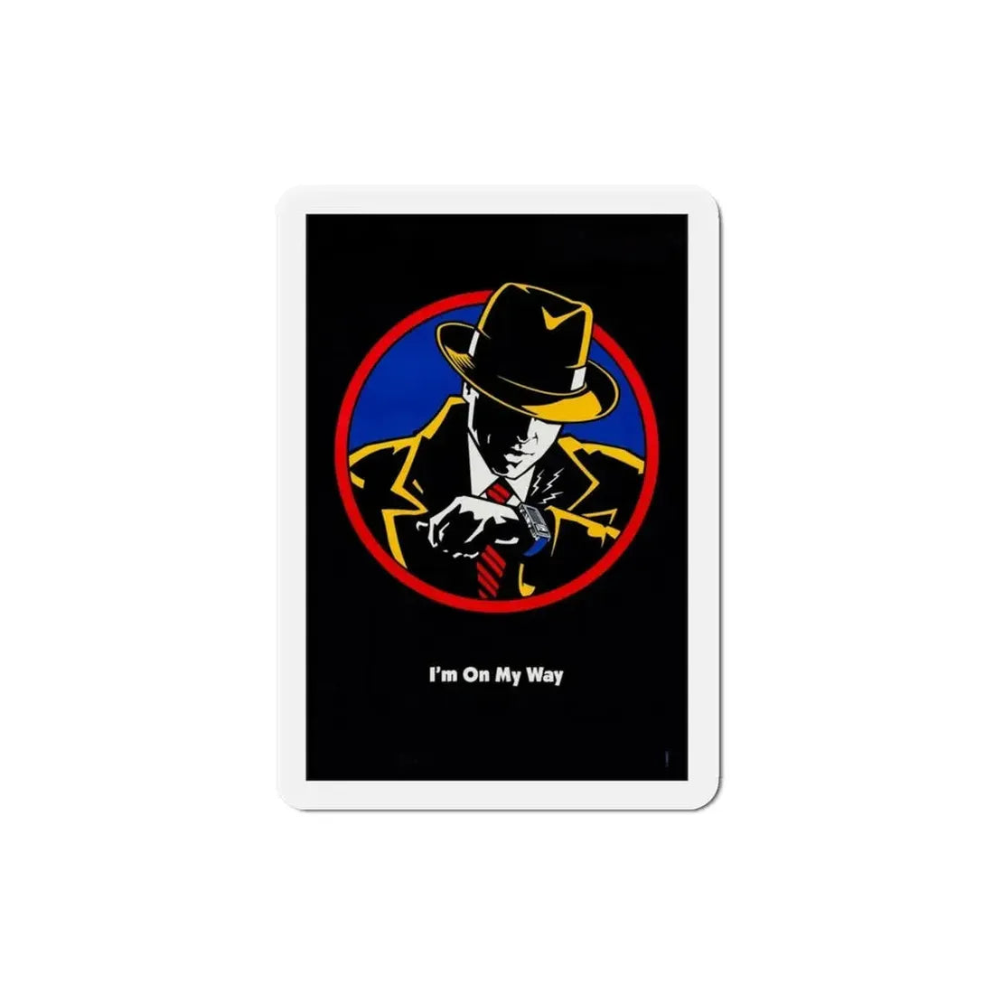 Dick Tracy 1990 Movie Poster Refrigerator Magnet - The Sticker Space