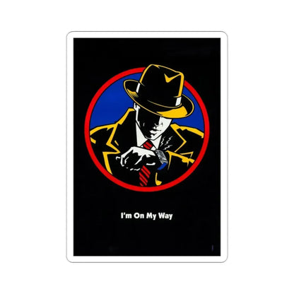 Dick Tracy 1990 Movie Poster STICKER Vinyl Die-Cut Decal 2 Inch - The Sticker Space
