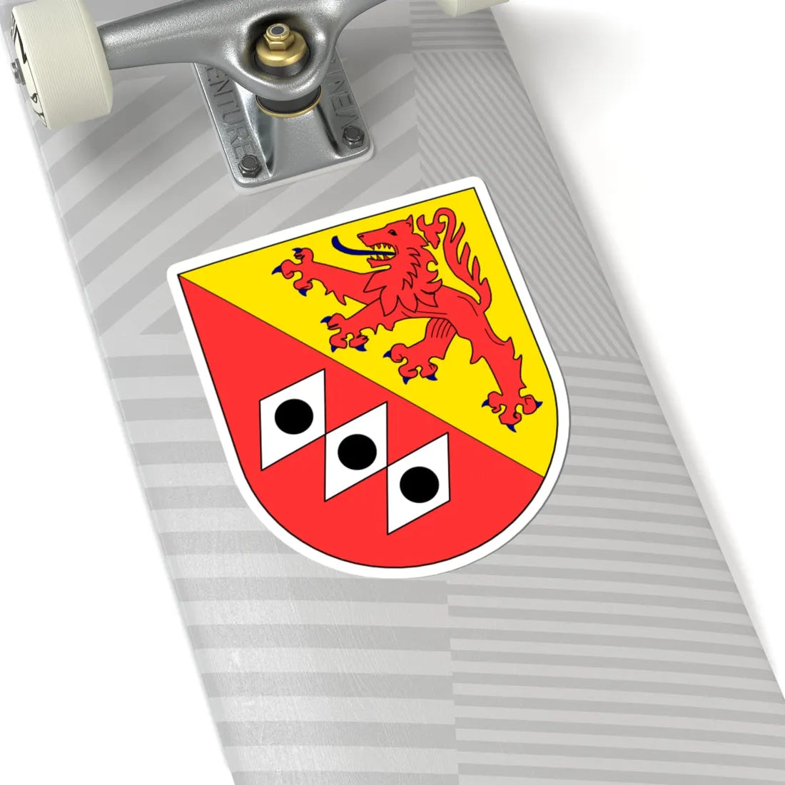 DickesbachWappen (Germany) (Coat of Arms) STICKER Vinyl Kiss-Cut Decal - The Sticker Space