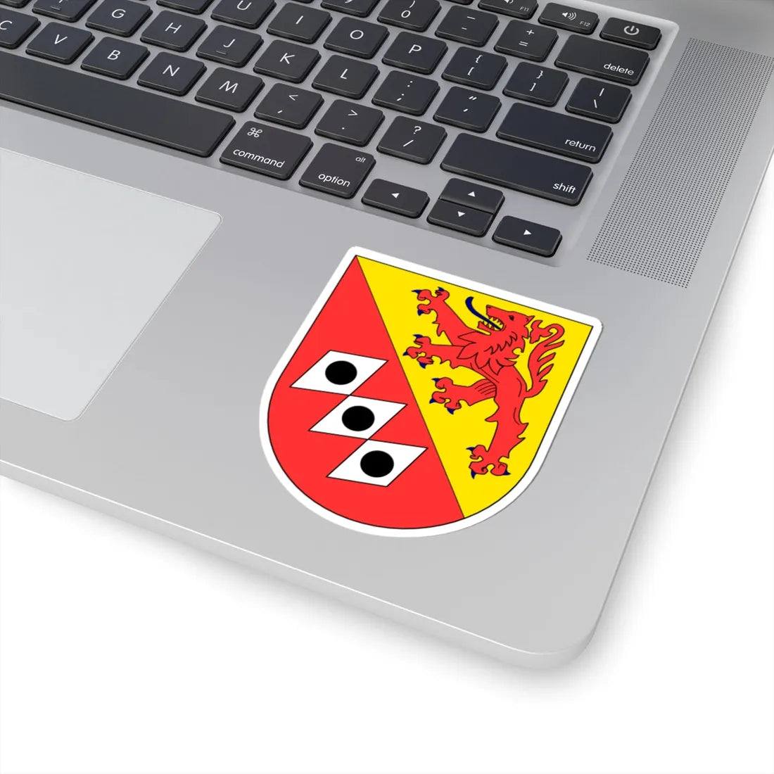 DickesbachWappen (Germany) (Coat of Arms) STICKER Vinyl Kiss-Cut Decal - The Sticker Space