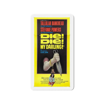 DIE! DIE! MY DARLING! (2) 1965 Movie Poster - Refrigerator Magnet 3 Inch - The Sticker Space