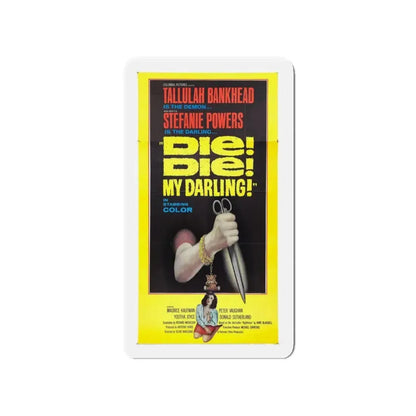 DIE! DIE! MY DARLING! (2) 1965 Movie Poster - Refrigerator Magnet 4 Inch - The Sticker Space