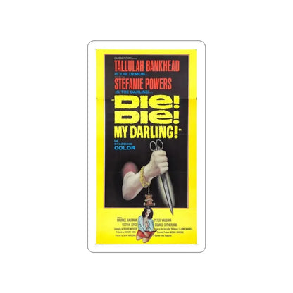 DIE! DIE! MY DARLING! (2) 1965 Movie Poster STICKER Vinyl Die-Cut Decal - The Sticker Space